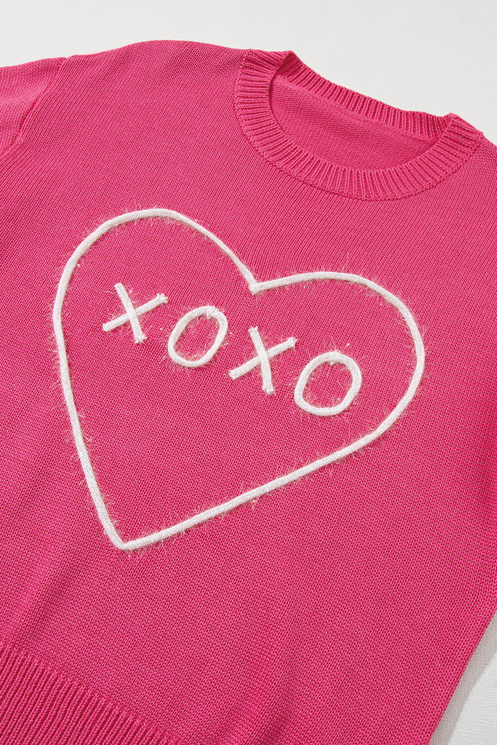 Knitted Heart XOXO Sweater