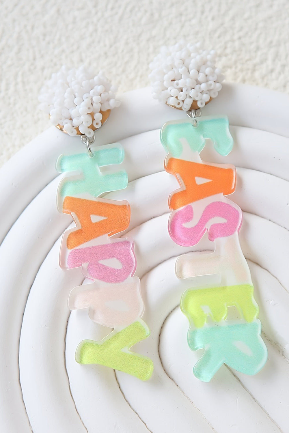  Colorful "HAPPY EASTER" Earrings