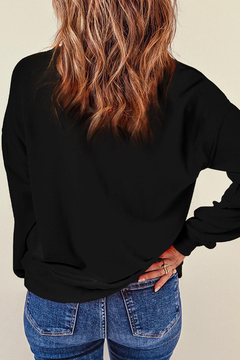 Sassy Eater Egg Sequin Sweatshirt