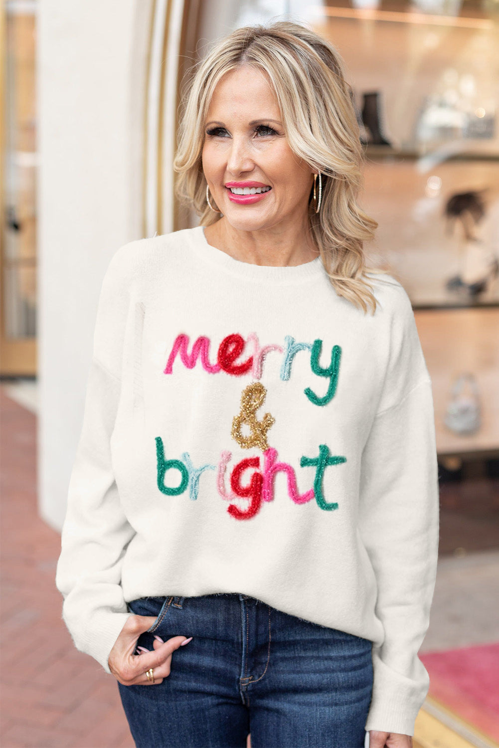 Sassy Bright Merry & Bright Sweater