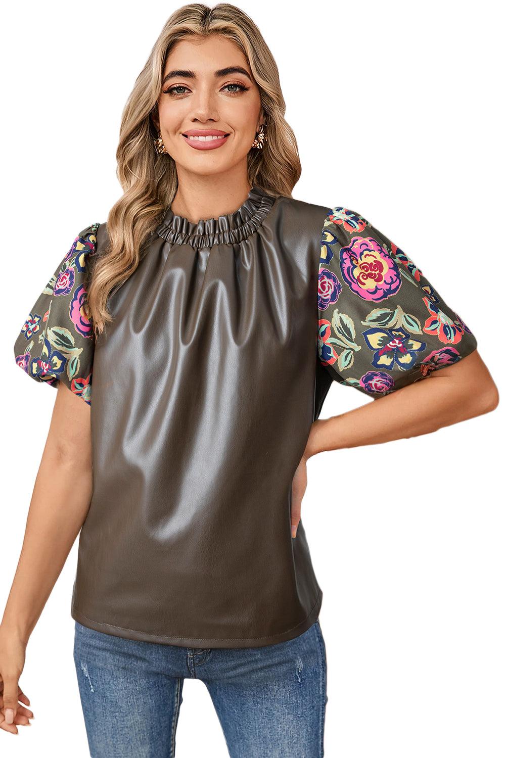 Rachal Floral Pleater Blouse