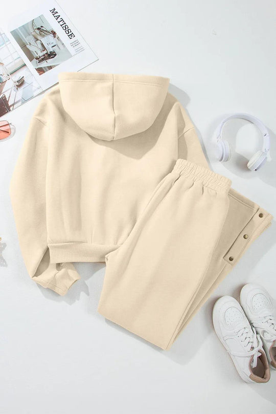 Lori Hooded Casual Activewear Set