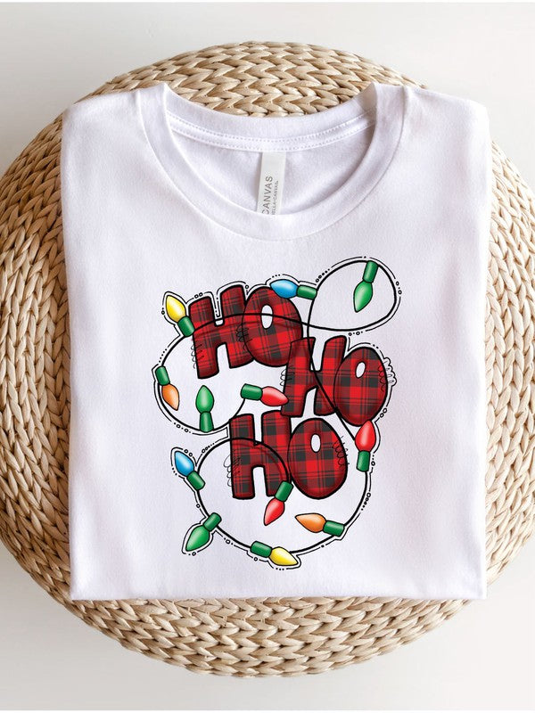 Christmas Lights Ho, Ho, Ho, T-Shirt