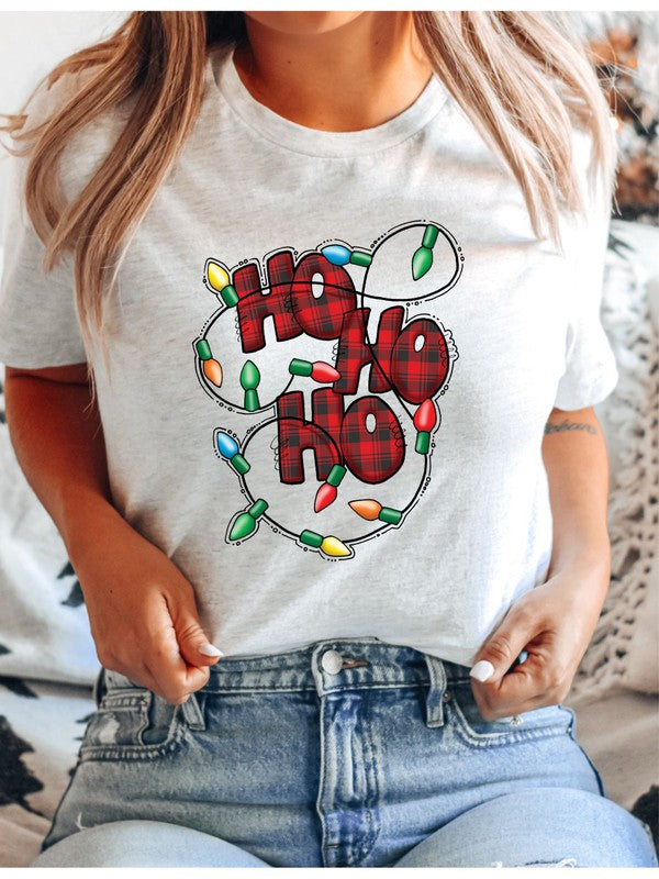 Christmas Lights Ho, Ho, Ho, T-Shirt