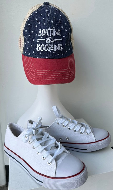  Patriotic Boating 'N' Boozing Cap