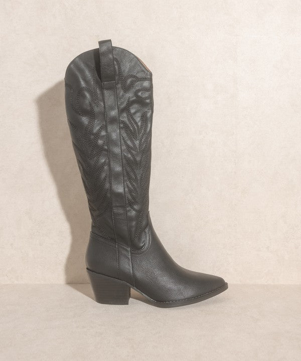 Oasis Society Samara - Embroidered Tall Boot - Klazzi Fashion Boutique