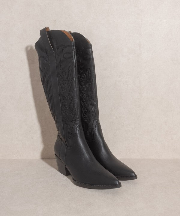 Oasis Society Samara - Embroidered Tall Boot - Klazzi Fashion Boutique