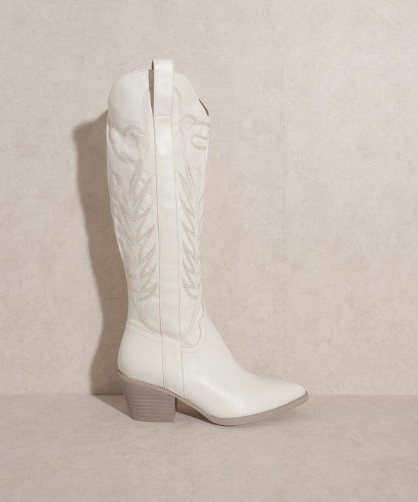 Oasis Society Samara - Embroidered Tall Boot - Klazzi Fashion Boutique