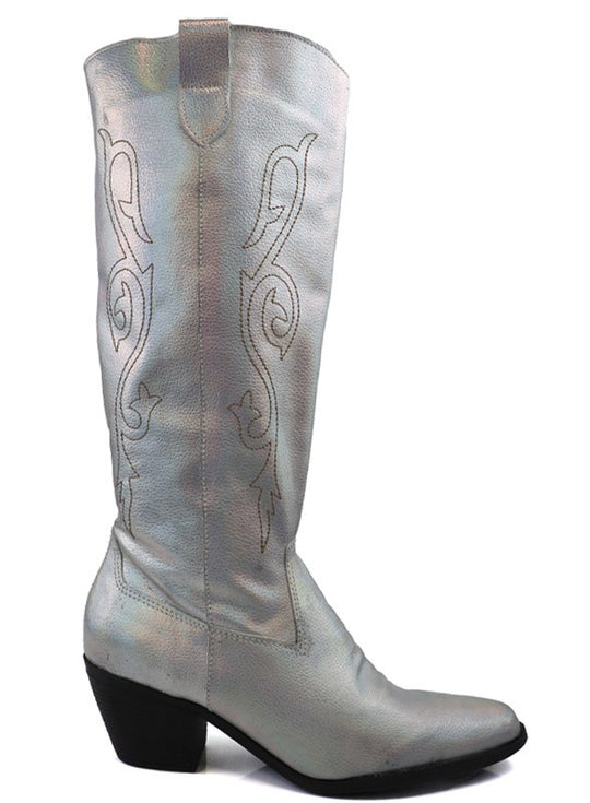 Samantha Western Style Tall Boots