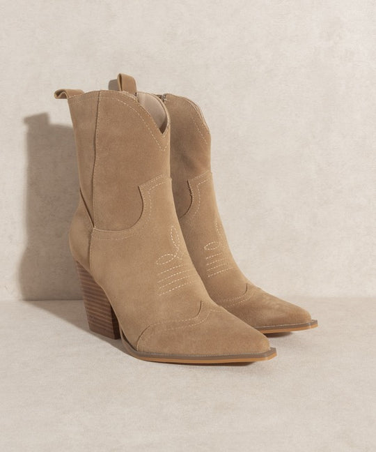 Oasis Society Ariella - Western Short Boots - Klazzi Fashion Boutique