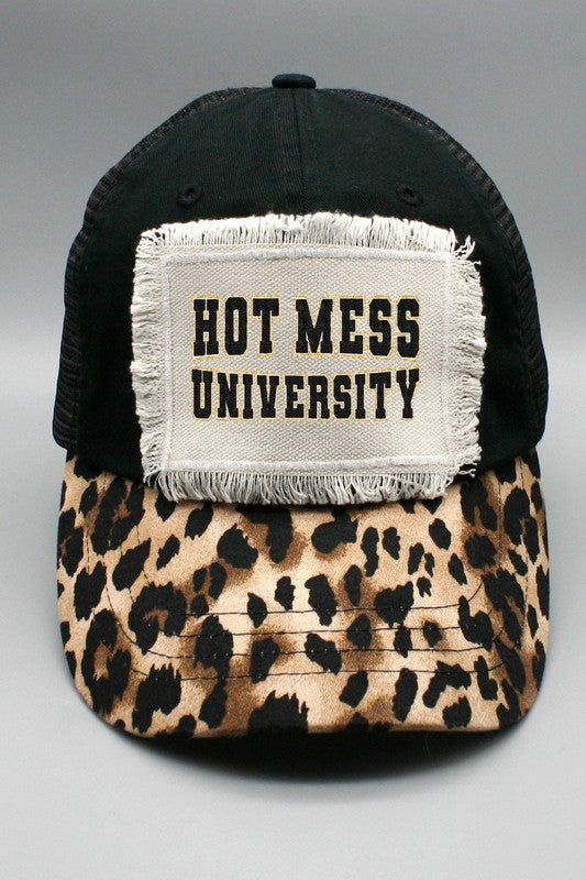 Hot Mess University Graphic Cap