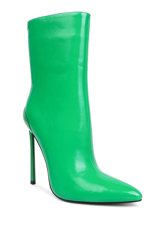 Natelie Patent Ankle Boot