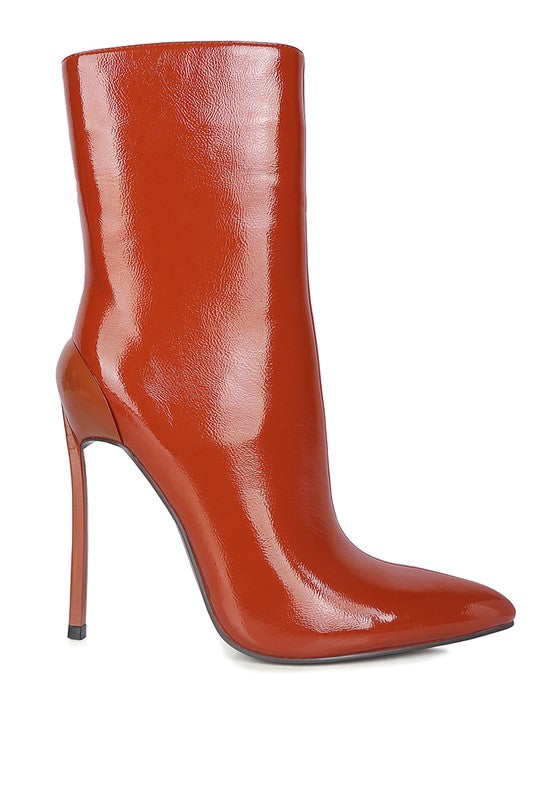 Natelie Patent Ankle Boot