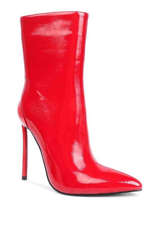 Natelie Patent Ankle Boot