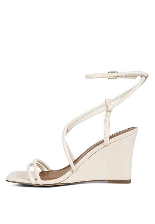 Gram Hunt Ankle Strap Wedge Sandals - Klazzi Fashion Boutique