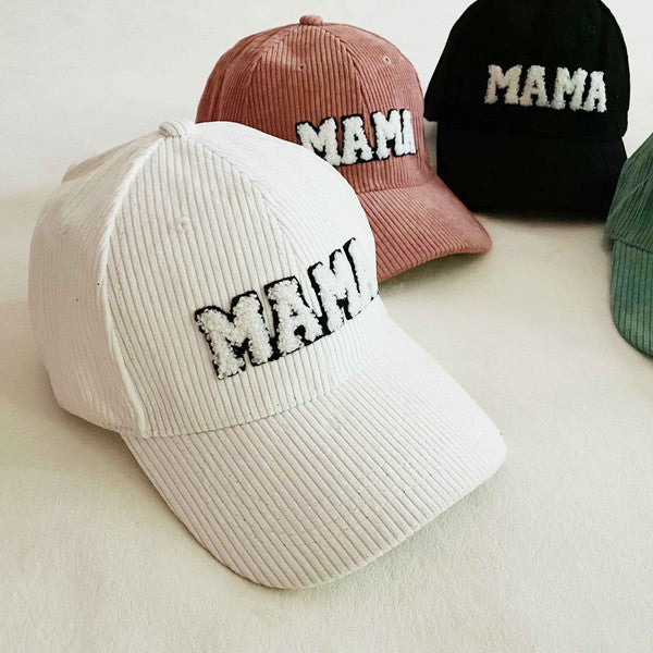 Corduroy Mama Ball Cap - Klazzi Fashion Boutique