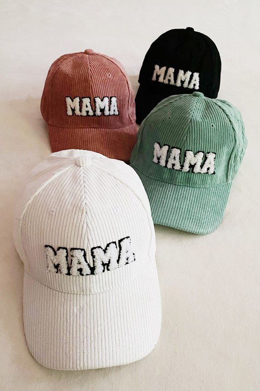 Corduroy Mama Ball Cap - Klazzi Fashion Boutique