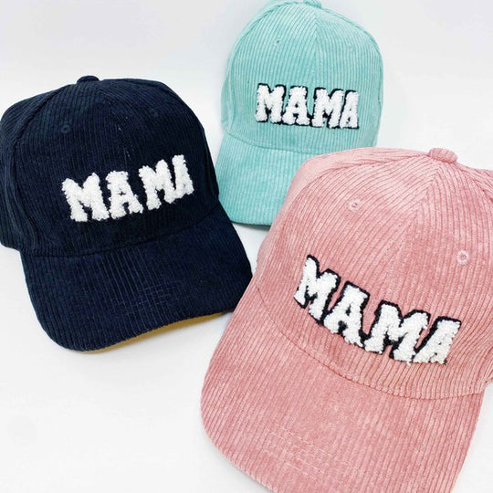 Corduroy Mama Ball Cap - Klazzi Fashion Boutique