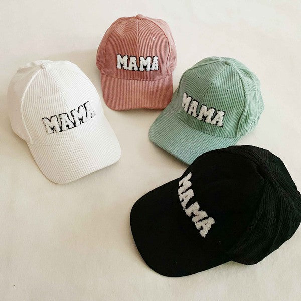 Corduroy Mama Ball Cap - Klazzi Fashion Boutique