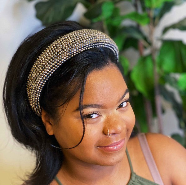 Sparkle Millennium Puffy Headband - Klazzi Fashion Boutique