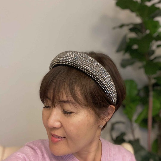 Sparkle Millennium Puffy Headband - Klazzi Fashion Boutique