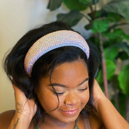 Sparkle Millennium Puffy Headband - Klazzi Fashion Boutique