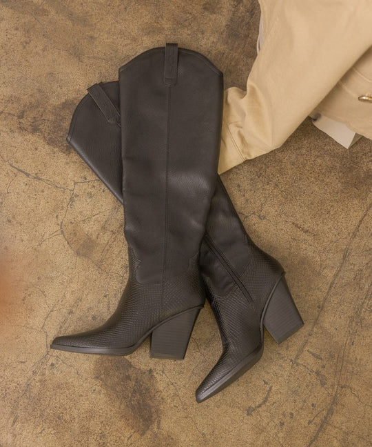 Barcelona High Western Boots