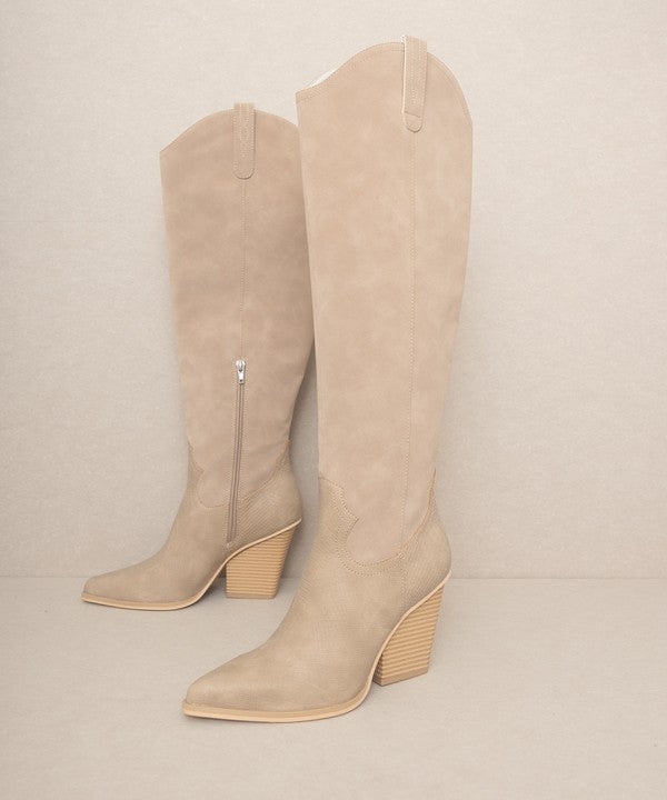 Barcelona High Western Boots