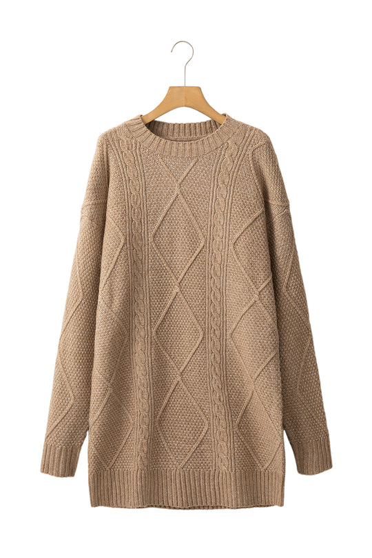 Cassidy Knit Loose Fit Sweater Dress