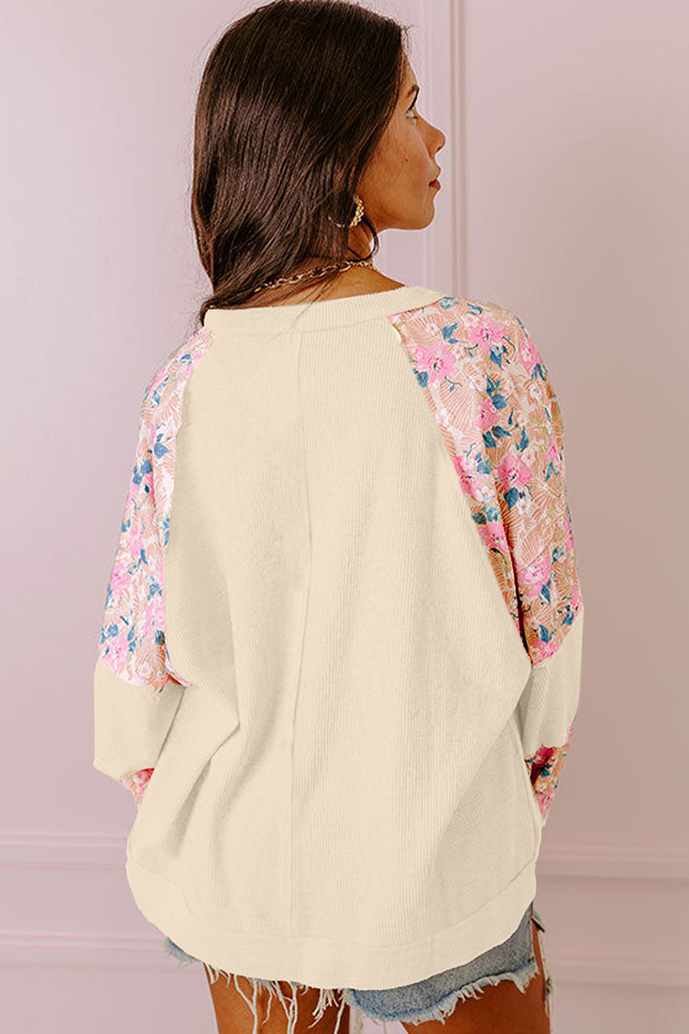 Floral Breeze Long Sleeve Blouse