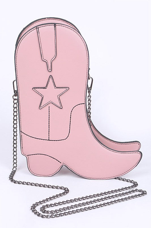 Chic Cowboy Boots Iconic Swing Bag