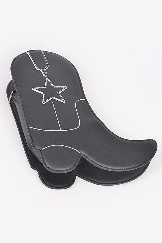 Chic Cowboy Boots Iconic Swing Bag