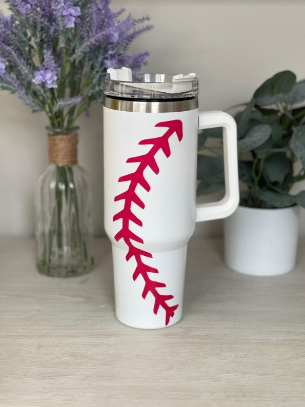 Baseball Stainless Steel Tumbler