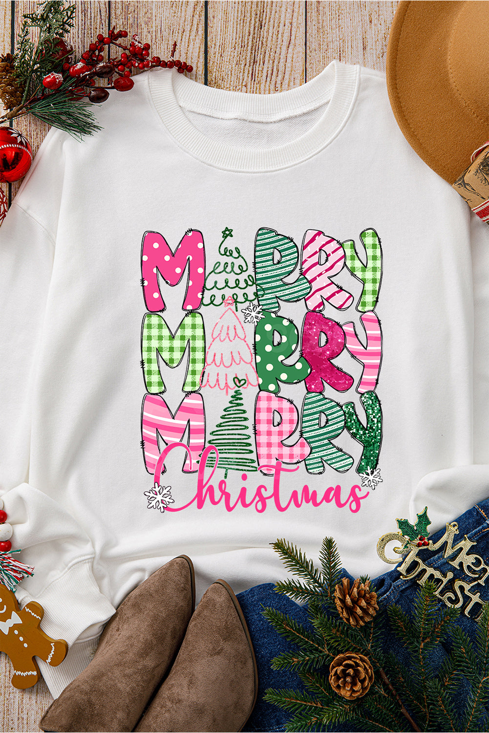 Christmas Merry, Merry, Merry Sweatshirt