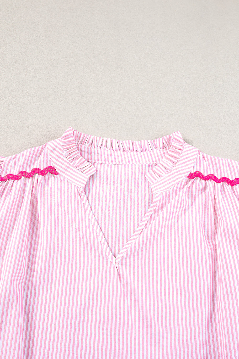 Layla Striped Zig Zag Blouse