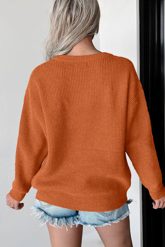 Autumn "Hello Pumpkin" Graphic Sweater