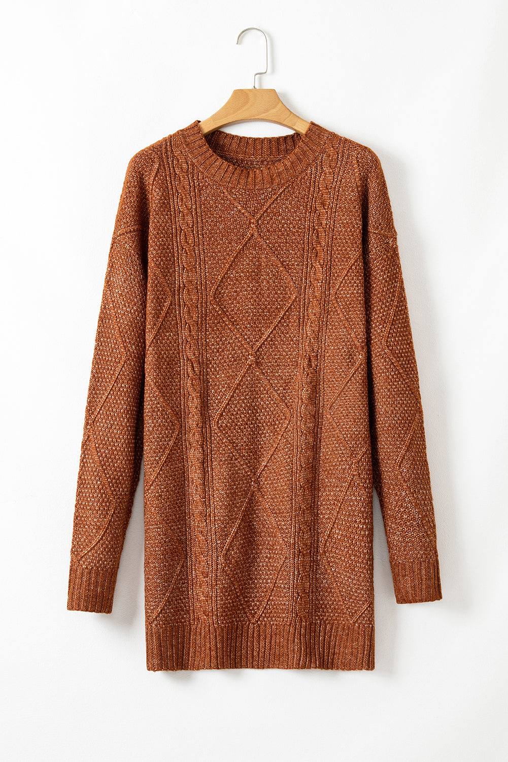 Cassidy Knit Loose Fit Sweater Dress - Klazzi Fashion Boutique