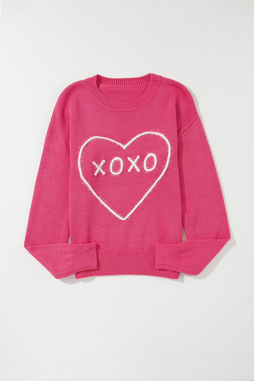 Knitted Heart XOXO Sweater