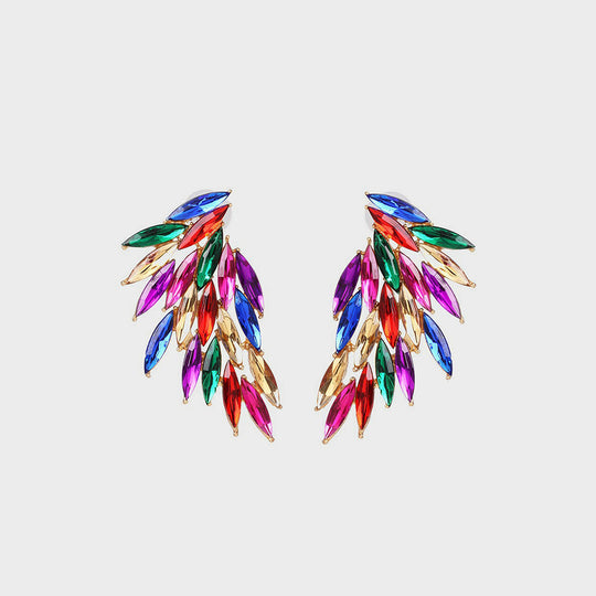 Wing Style Fashion Earrings