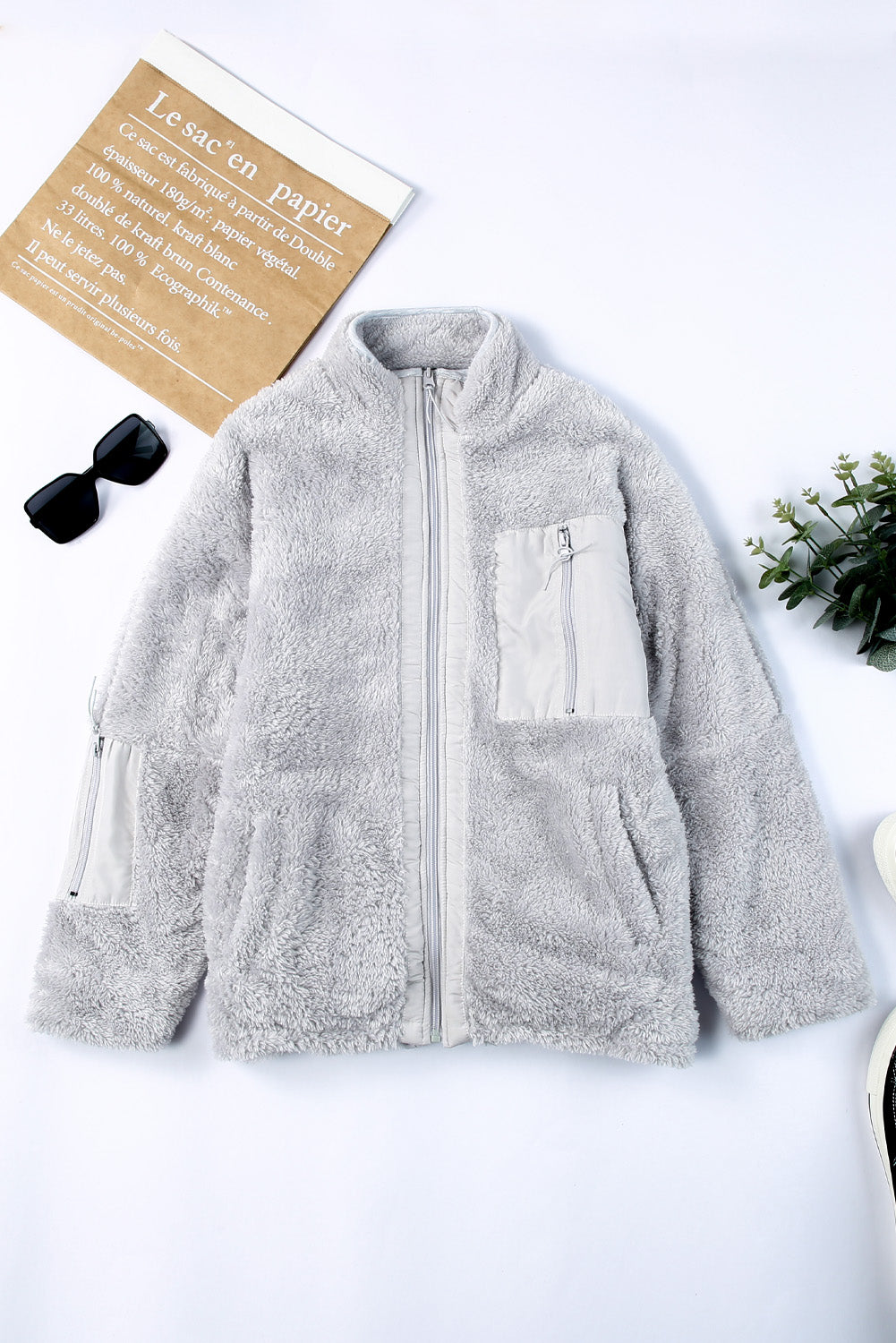 Cozy Fuzzy Sherpa Coats