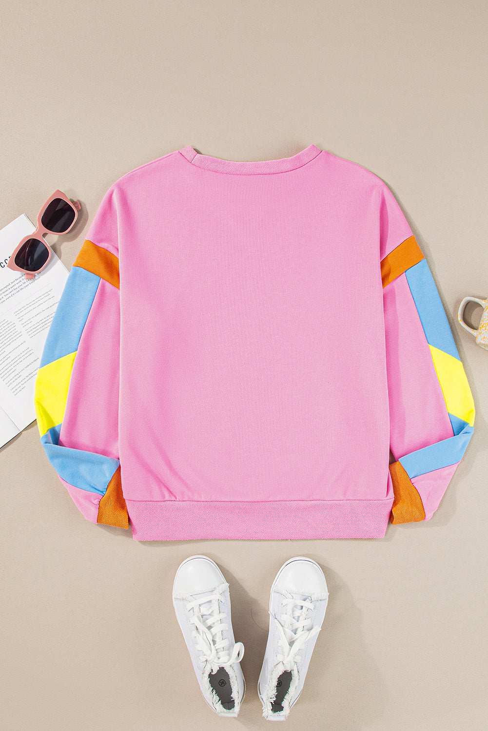 French Terry Multicolor Sweater