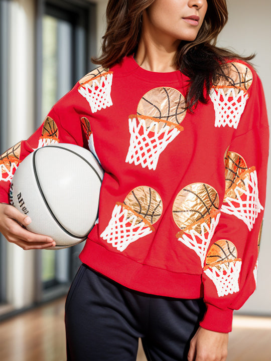 Ballin' Basketball Sweatshirt