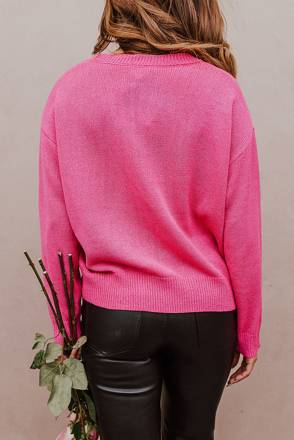 Knitted Heart XOXO Sweater