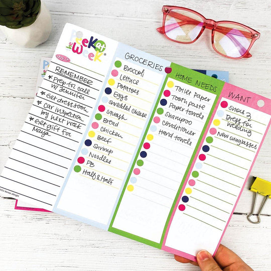 Peek at the Week Weekly Planner Pad