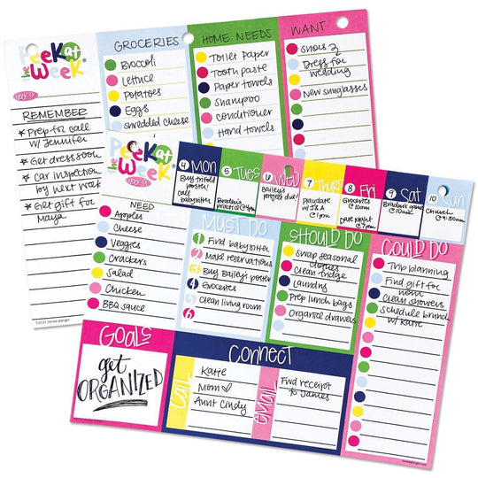 Peek at the Week Weekly Planner Pad