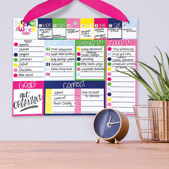 Peek at the Week Weekly Planner Pad