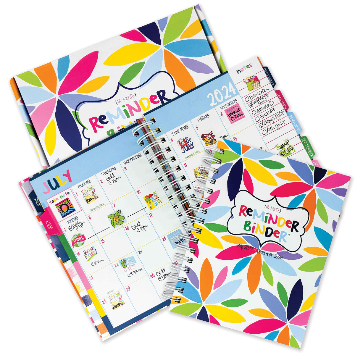 2024-25 Reminder Binder Planner | July 2024 - December 2025