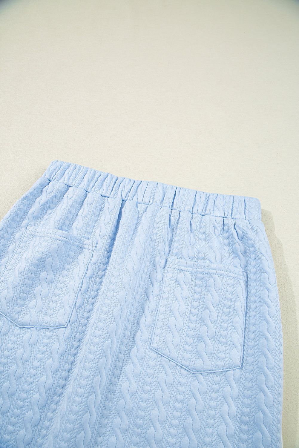 Sky Blue Skirt Set