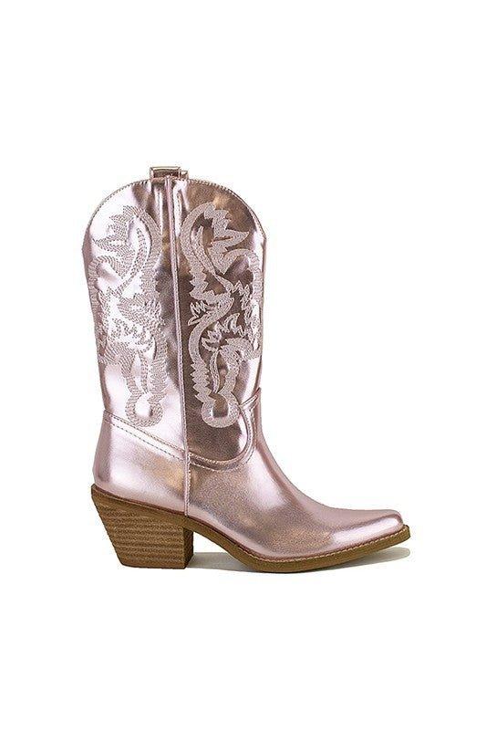 ADELA WESTERN BOOTS - Klazzi Fashion Boutique