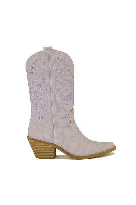 ADELA WESTERN BOOTS - Klazzi Fashion Boutique